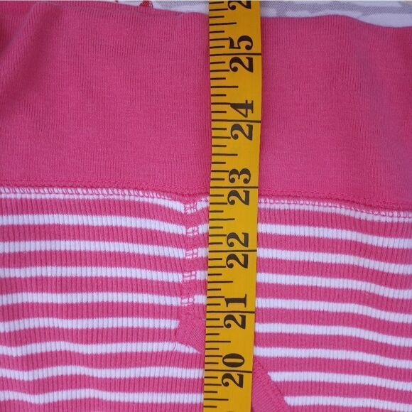Sonoma LifeStyle XL Striped Shrtslv 100% CottonPocket ButtonUpKnitWomen'sHoodie. - Picture 5 of 6